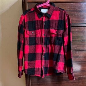 Old Navy Buffalo Check Flannel Shirt